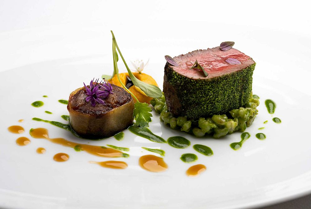 Restaurant Andrew Fairlie seasonal lamb dish