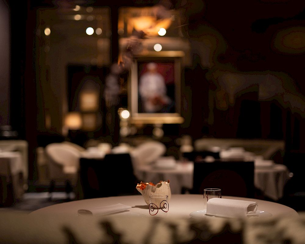 Table setting within Restaurant Andrew Fairlie